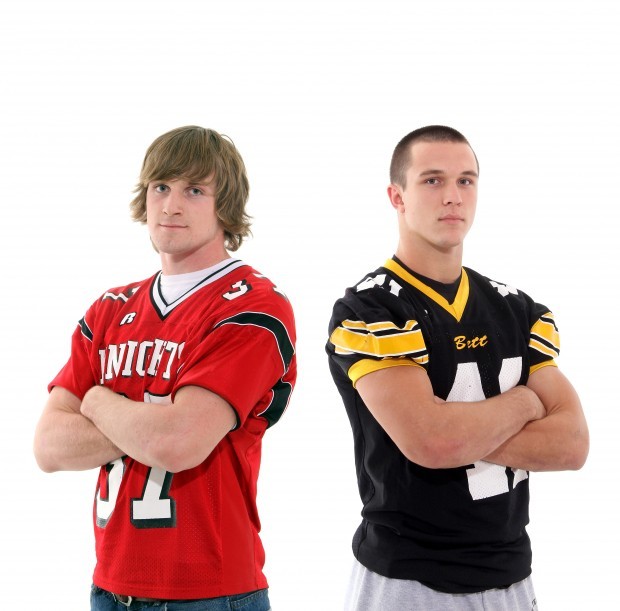 2011: Assumption's Tim Kilfoy and Bettendorf's Nate Shaw
